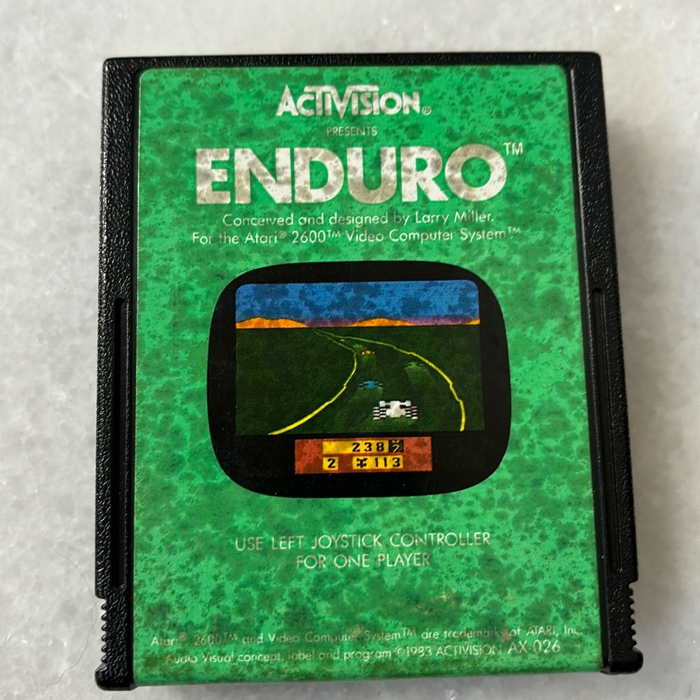 "ENDURO" for Atari 2600